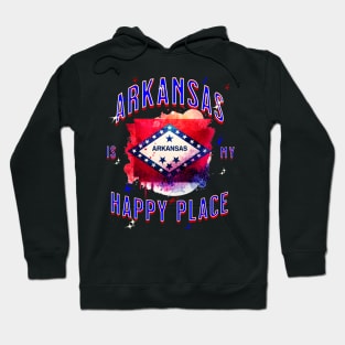 Arkansas is my Happy Place Hoodie